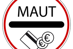 Maut-Schild