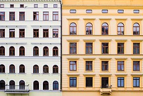 Altau-Mietshäuser Fenster Altbau Mietwohnungen Fenster