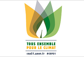 Logo COP21 in Paris