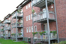 Wohnung mit Gasetage