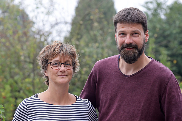 Praxistester im Portät: Katrin Ramundt und Dr. Heiko Stemmann.