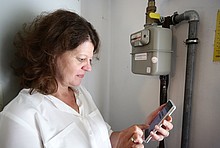 Nutzerin der App EnergieCheck