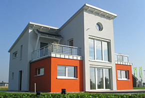 Passivhaus Außenansicht